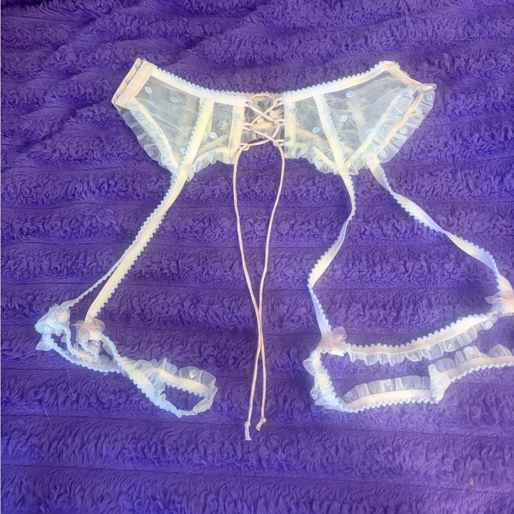 For Love and Lemons Foil Rose Garter S
